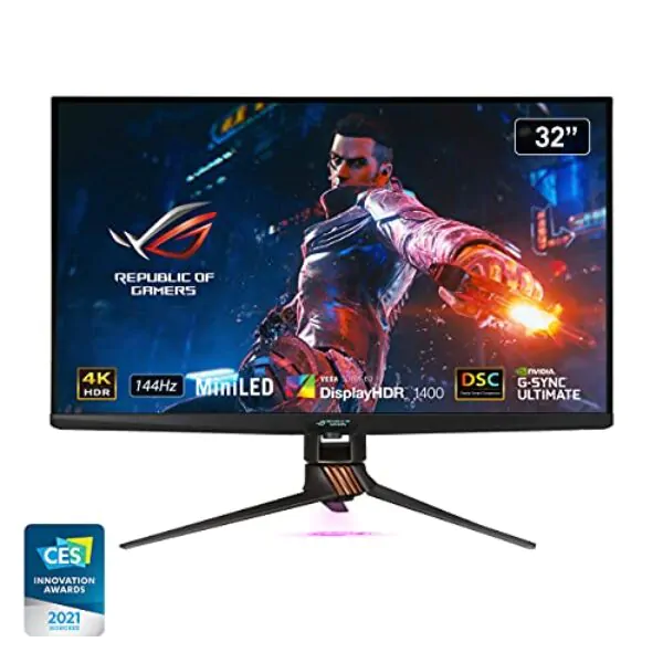 Asus ROG Swift PG32UQX 32-inch 4K (3840 x 2160) mini LED IPS NVIDIA G-SYNC