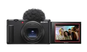 Sony ZV-1 II Vlog Camera for Content Creators and Vloggers - Black