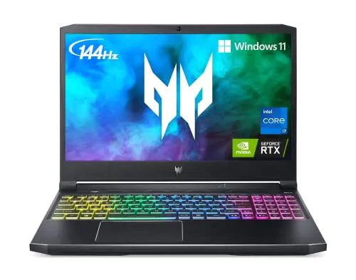 Acer Predator Helios 300 Gaming Laptop Intel i7-11800H CPU NVIDIA GeForce RTX 3060 GPU